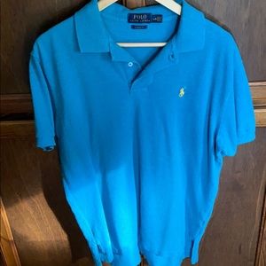 Polo by Ralph Lauren large men’s teal polo shirt